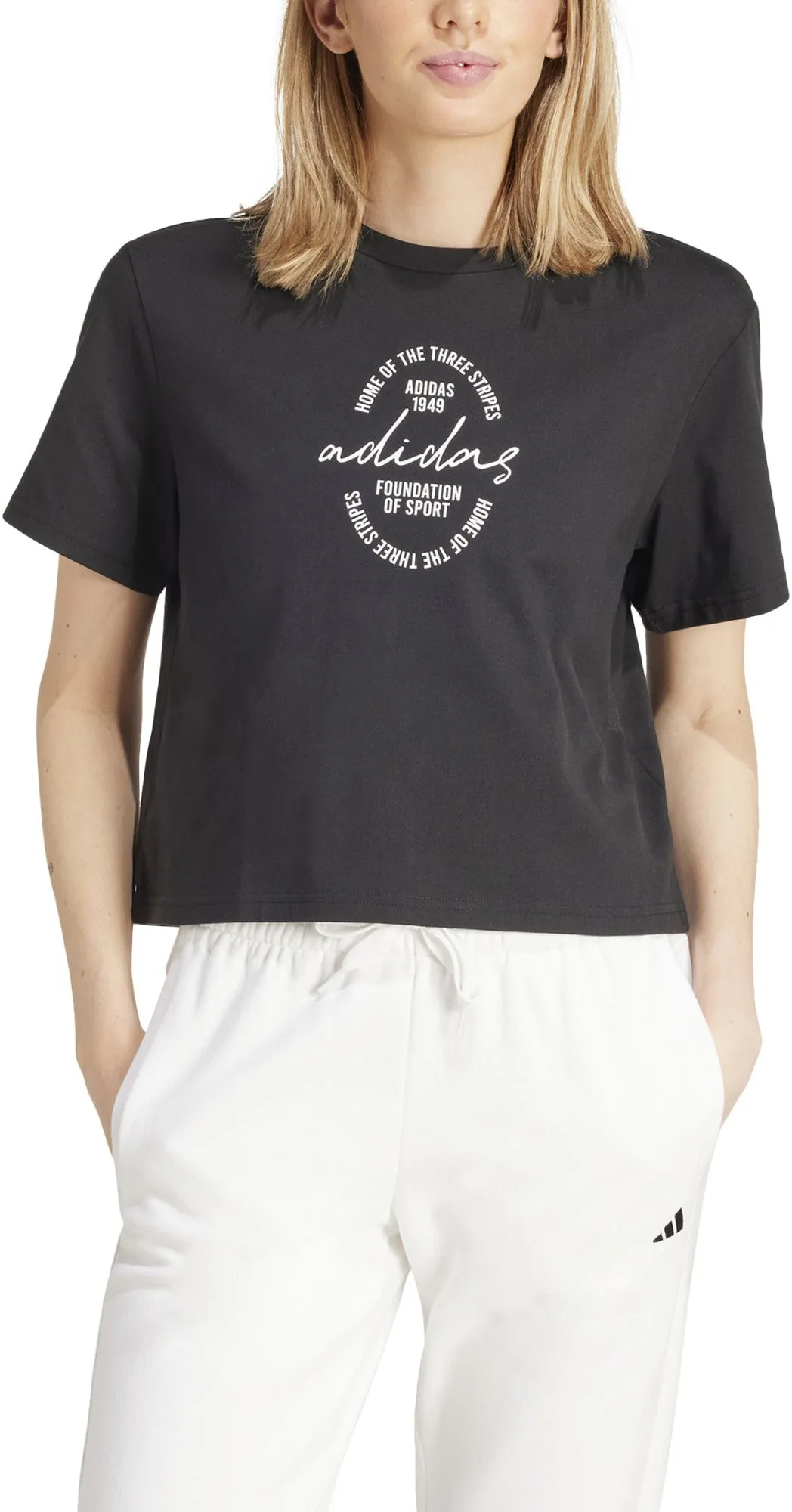 Damen Brand Love Signature Grafik T-Shirt