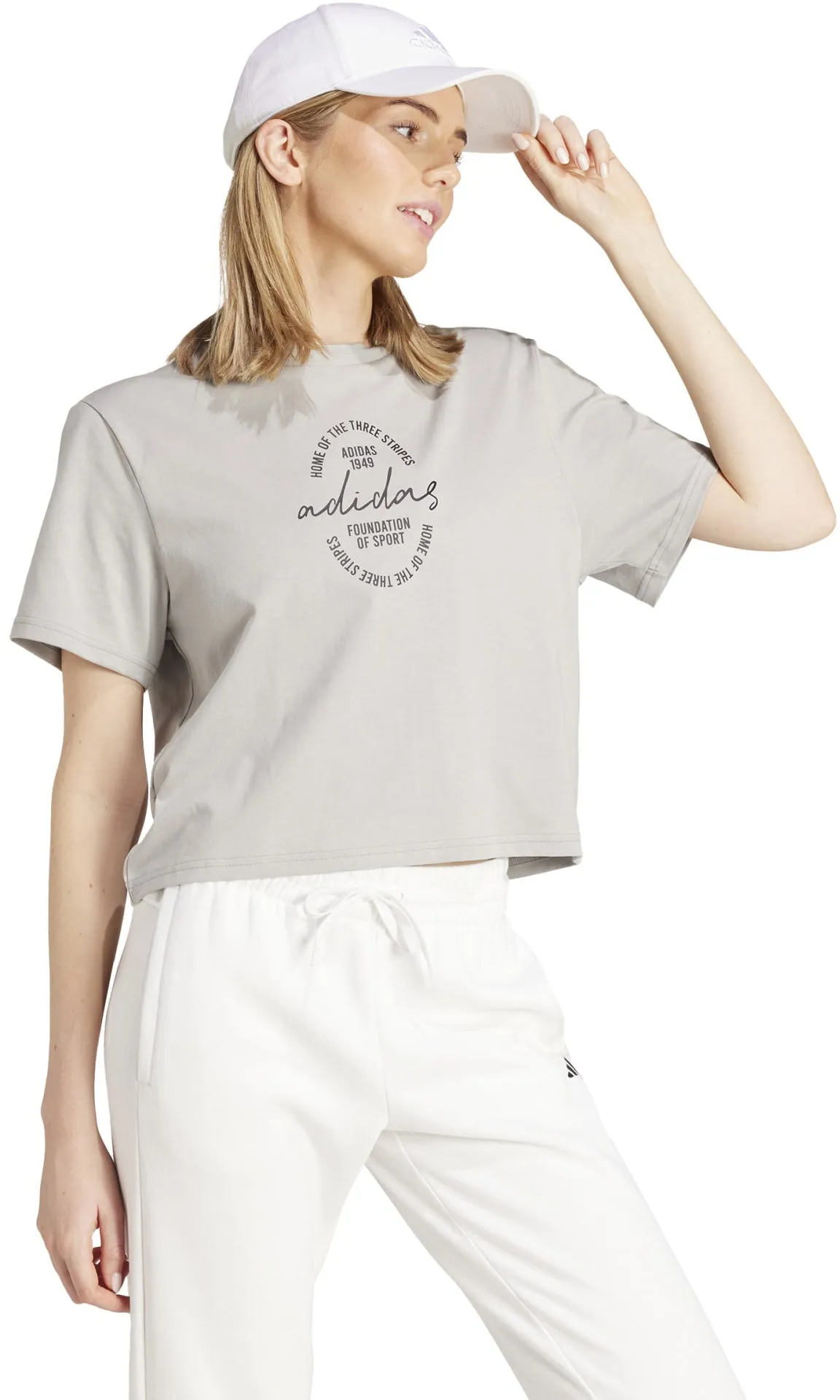 Damen Brand Love Signature Grafik T-Shirt