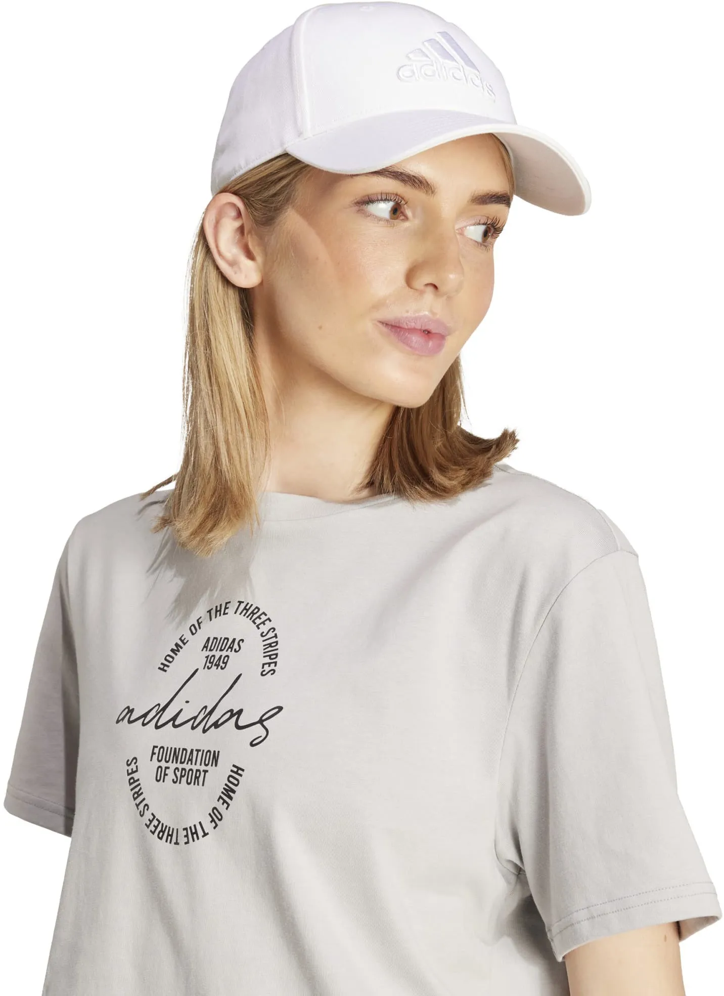 Damen Brand Love Signature Grafik T-Shirt