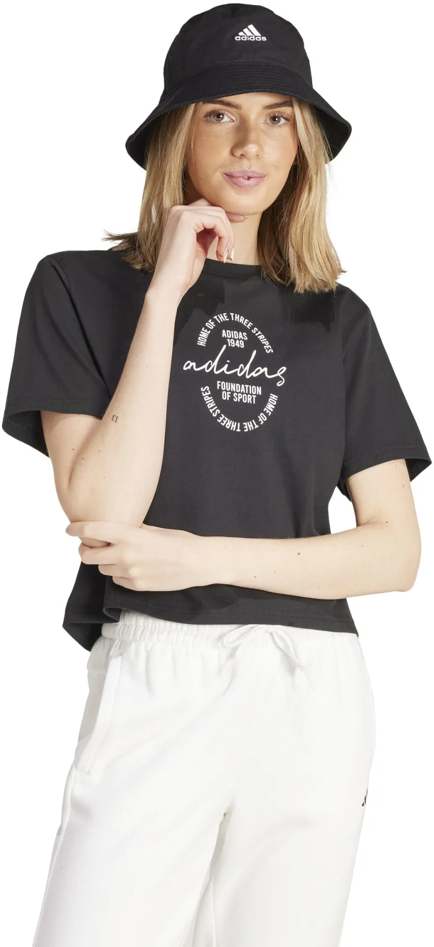 Damen Brand Love Signature Grafik T-Shirt