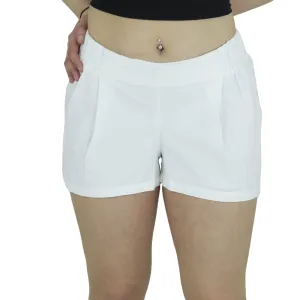 Damen Freizeit-Shorts, Weiß