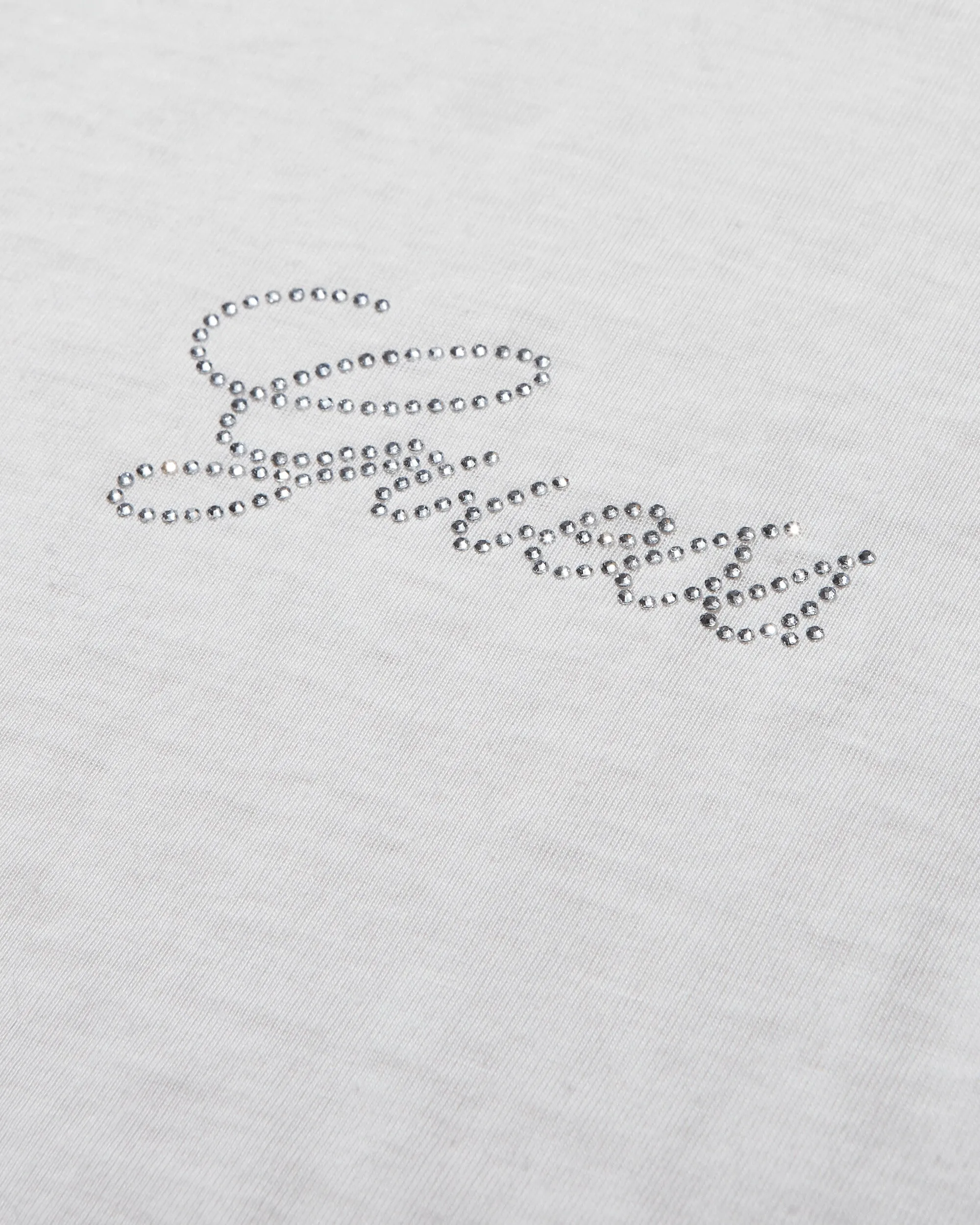 Klassisches Logo Baby-T-Shirt für Damen in Alabasterweiß
