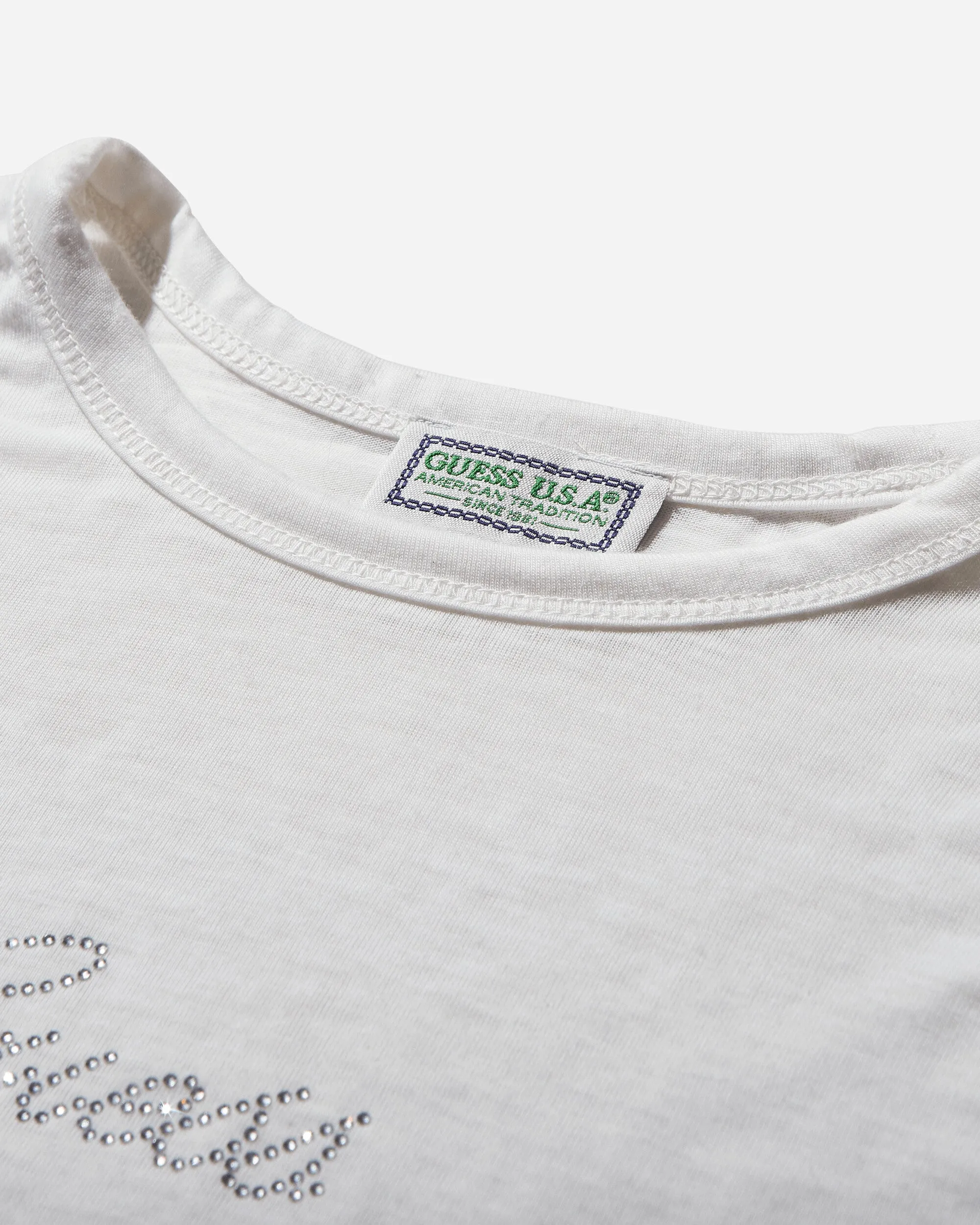 Klassisches Logo Baby-T-Shirt für Damen in Alabasterweiß
