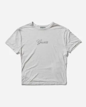 Klassisches Logo Baby-T-Shirt für Damen in Alabasterweiß