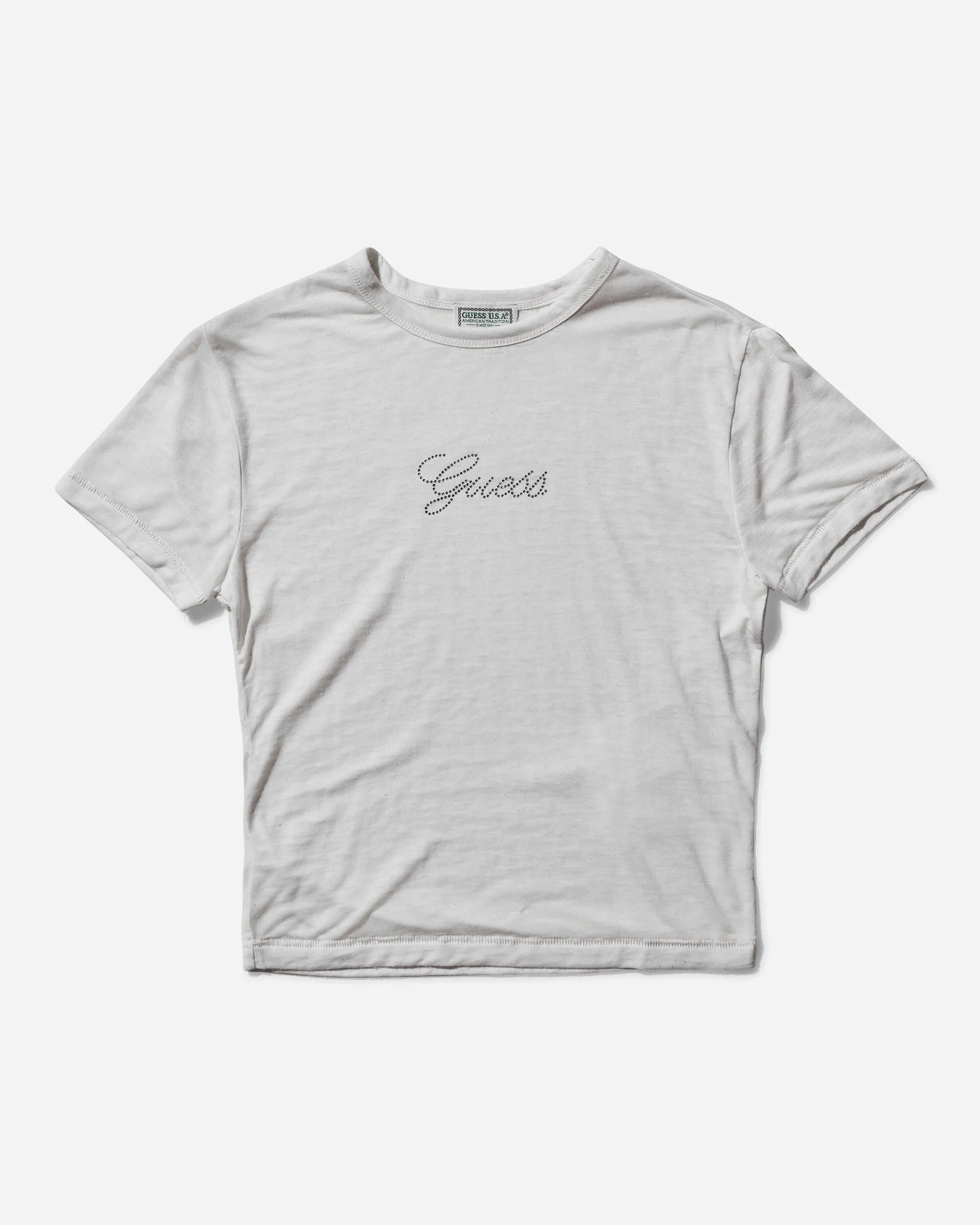 Klassisches Logo Baby-T-Shirt für Damen in Alabasterweiß