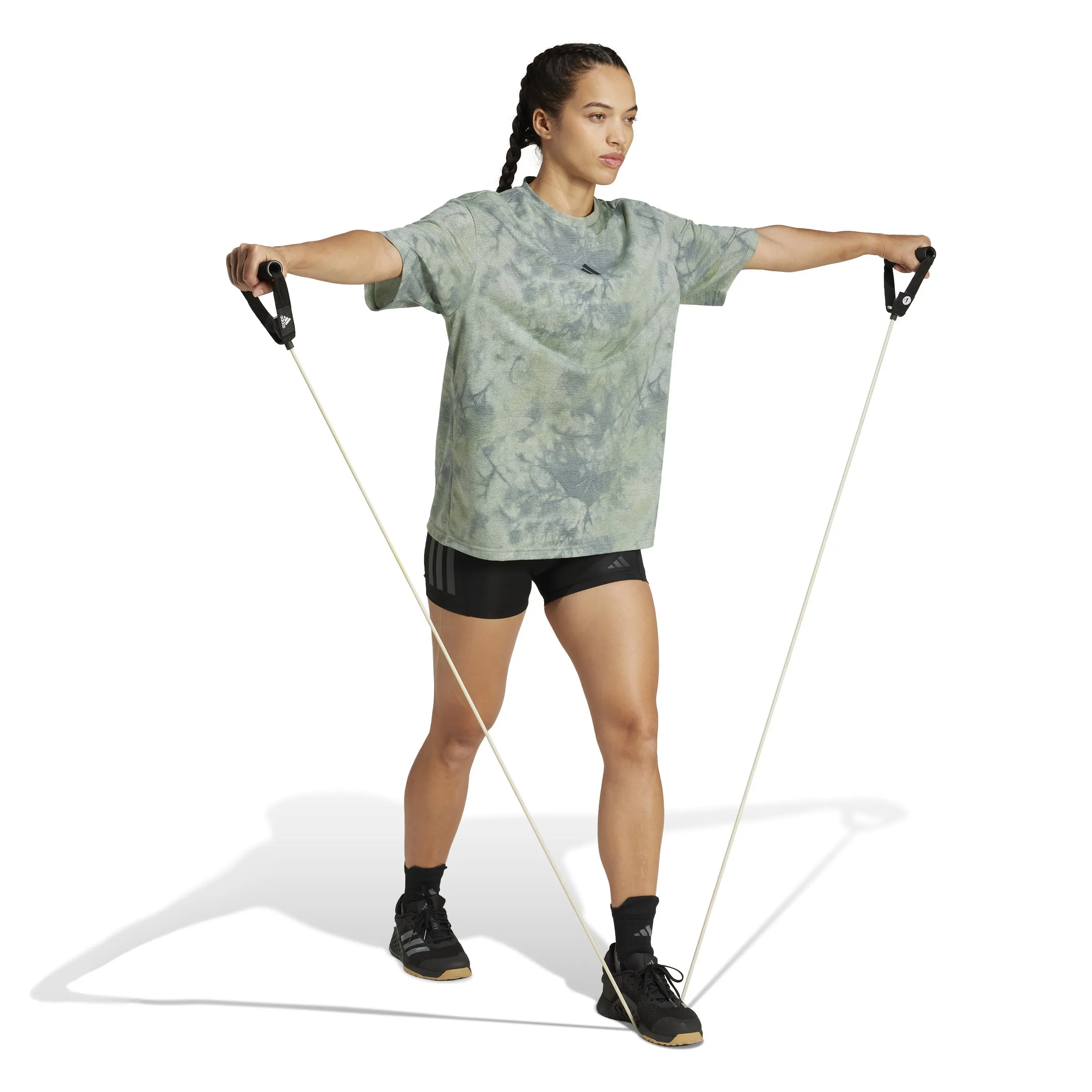 Damens Climacool Trainings-Shirt 24/7 mit Aufdruck