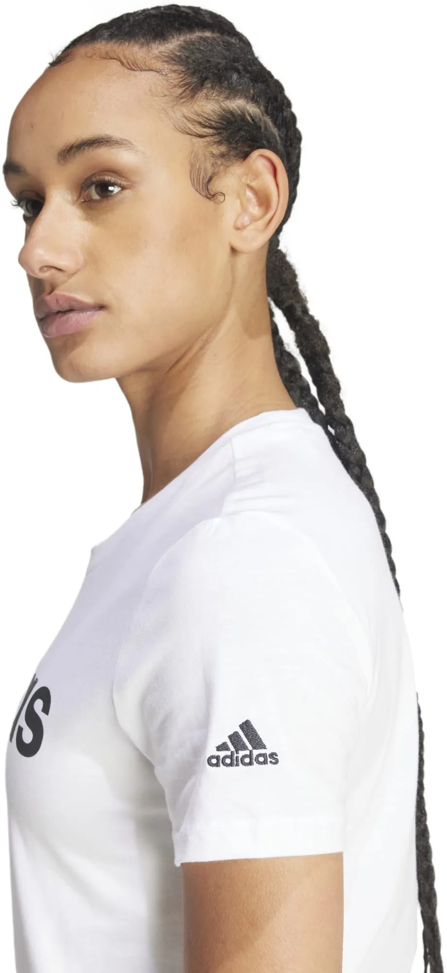 Damen Essentials Slim Logo T-Shirt