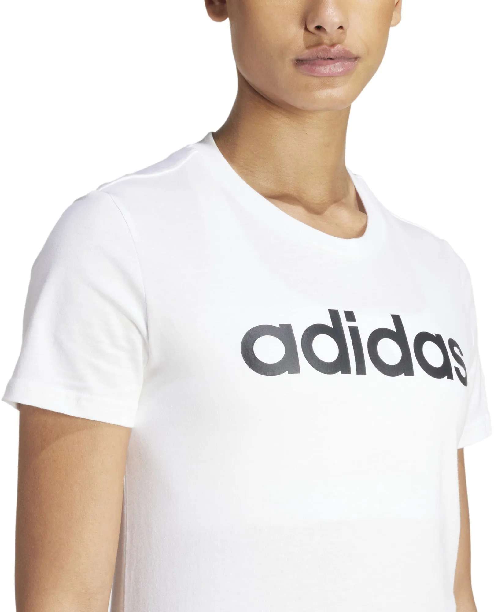 Damen Essentials Slim Logo T-Shirt