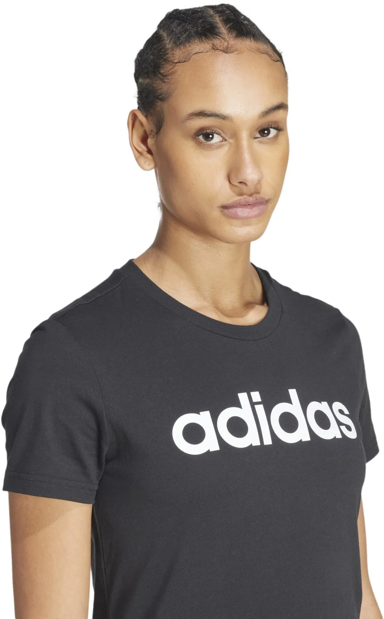 Damen Essentials Slim Logo T-Shirt