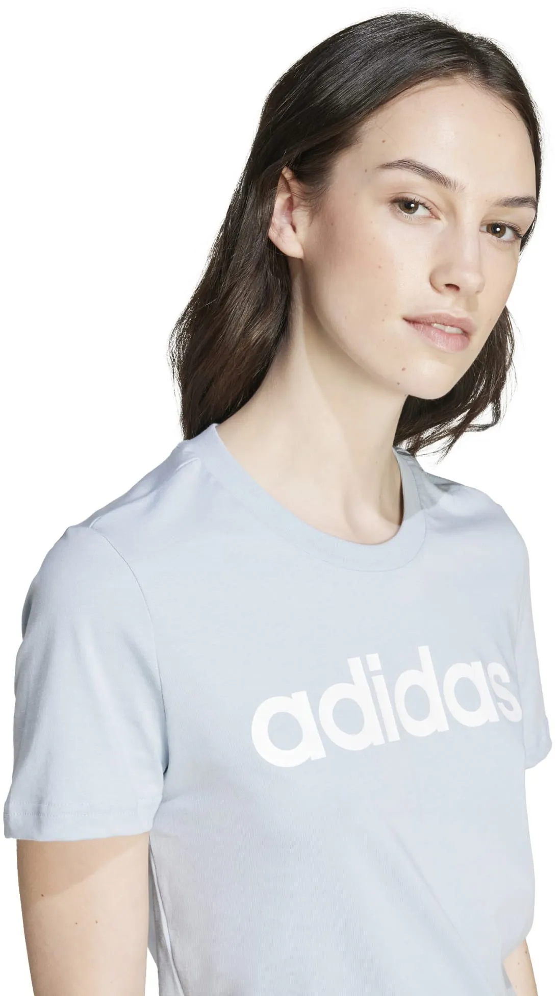 Damen Essentials Slim Logo T-Shirt