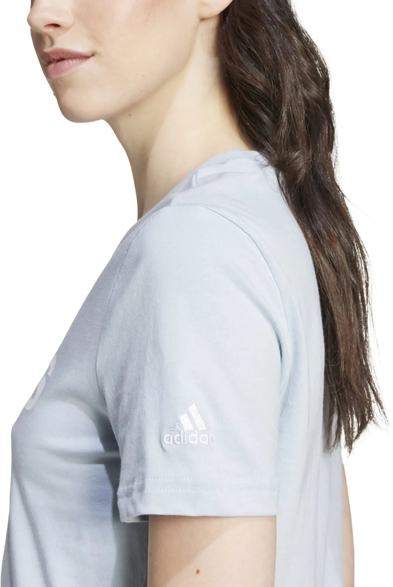 Damen Essentials Slim Logo T-Shirt