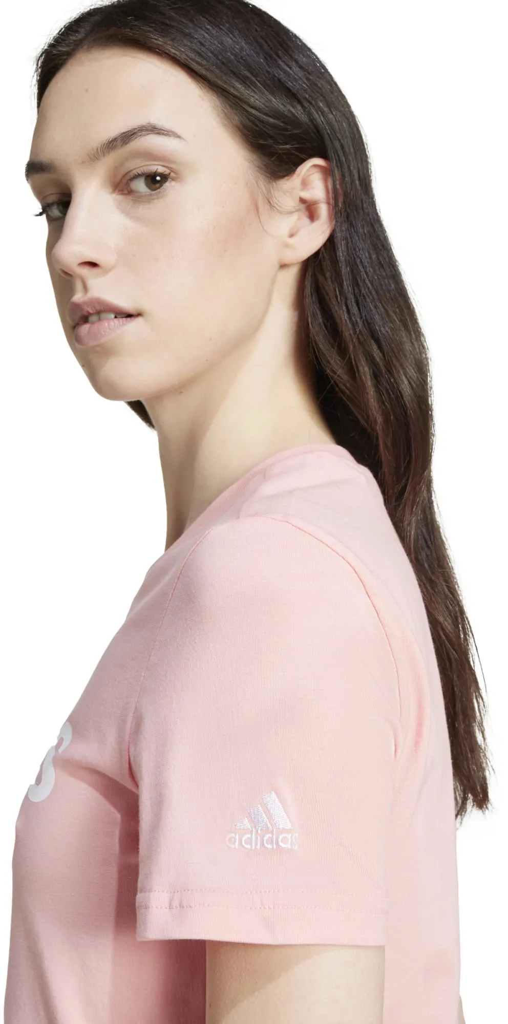 Damen Essentials Slim Logo T-Shirt