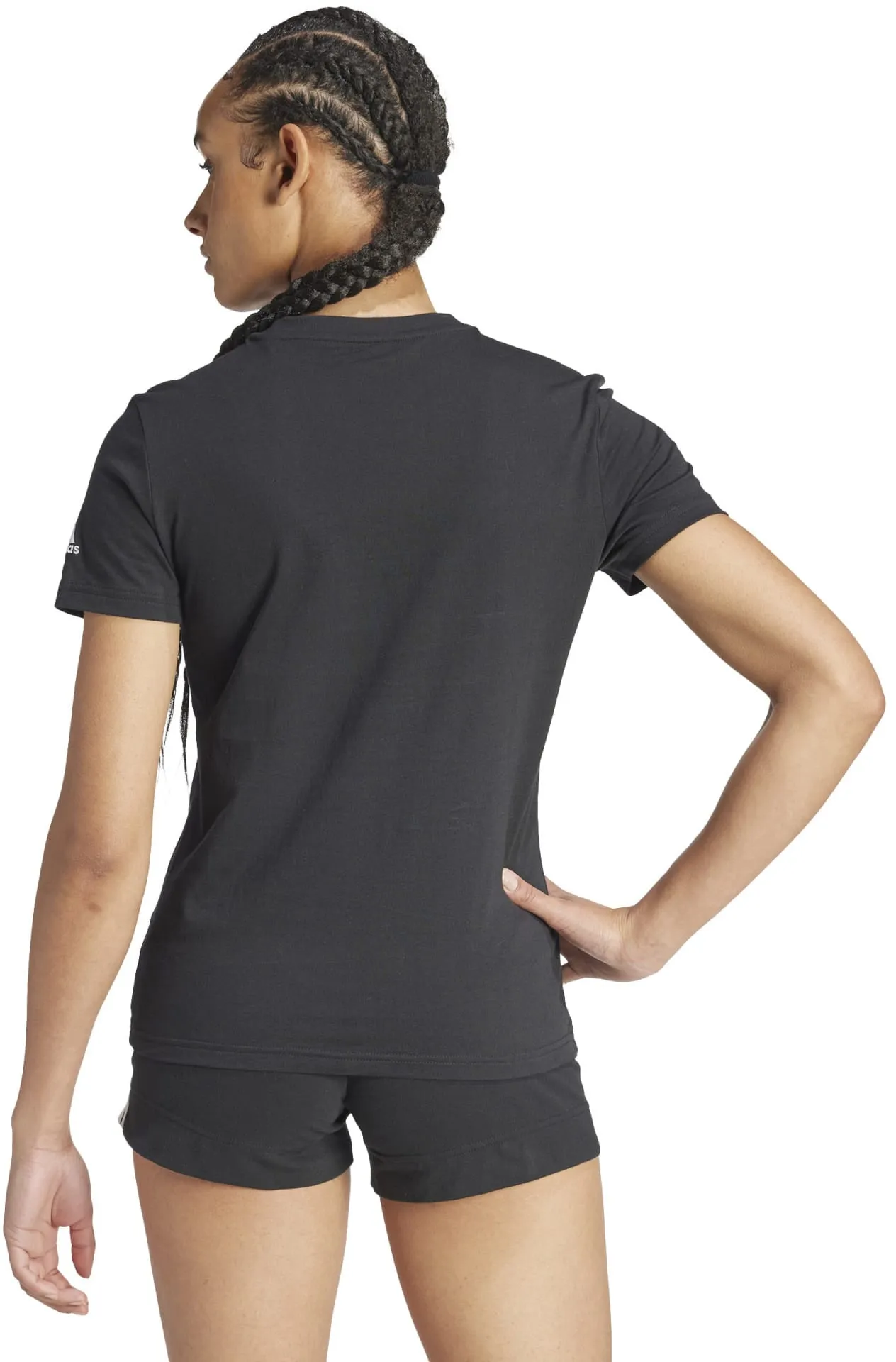 Damen Essentials Slim Logo T-Shirt