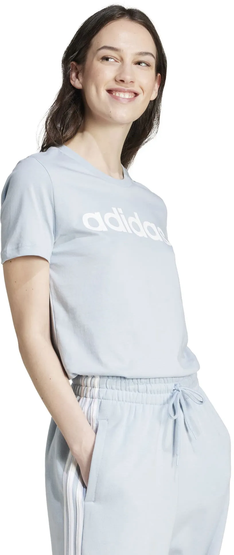Damen Essentials Slim Logo T-Shirt