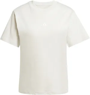 Damengrundausstattung Baumwoll-T-Shirt mit kleinem Logo