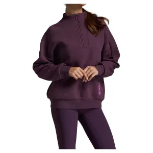 Damen Formglattes Spacer 1/2-Zip Sweatshirt