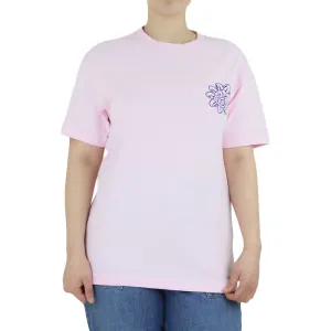 Damen Top mit Grafikdruck im Rücken, Rosa