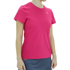 Damen Sporttop mit Grafikdruck, Fuchsia