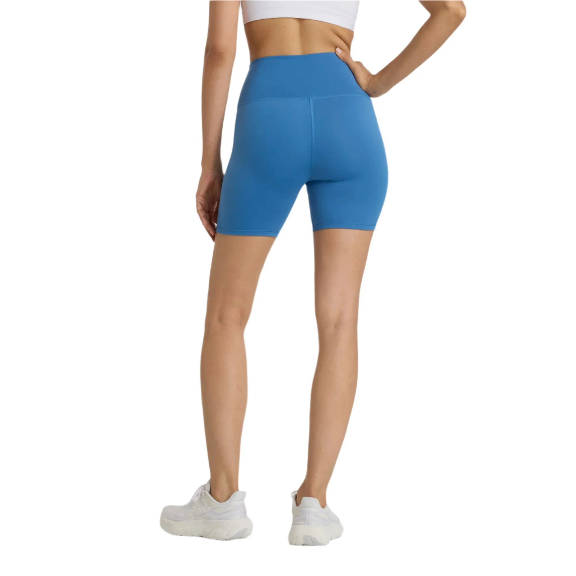 Damens Harmony High-Waist Shorts mit 6 Zoll Länge