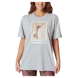 Damen Hollywood 90er Jahre Polaroid Relax T-Shirt