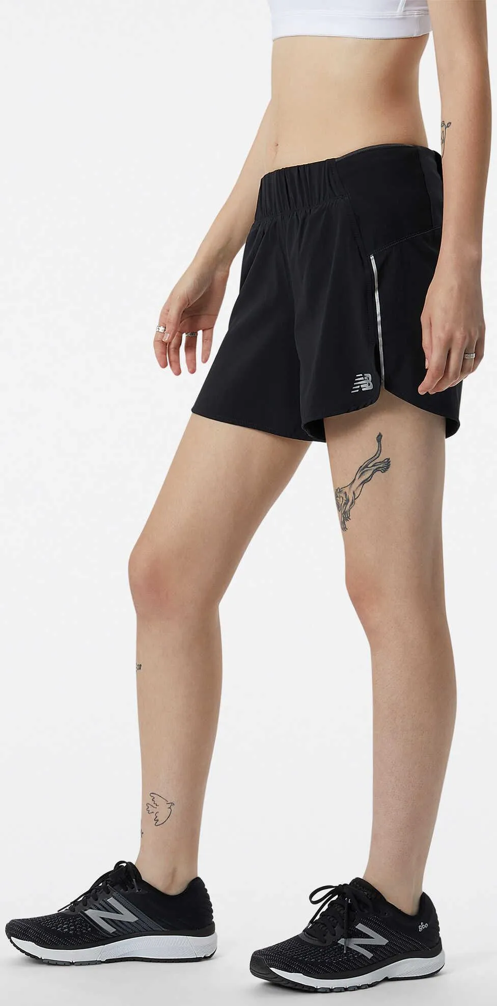 Damens Impact Run 5-Zoll-Shorts
