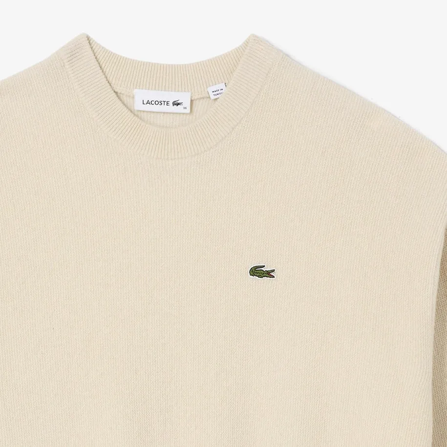 Damensweater aus Kaschmir von Lacoste x Bandier in Weiß Patagonia Kleidung