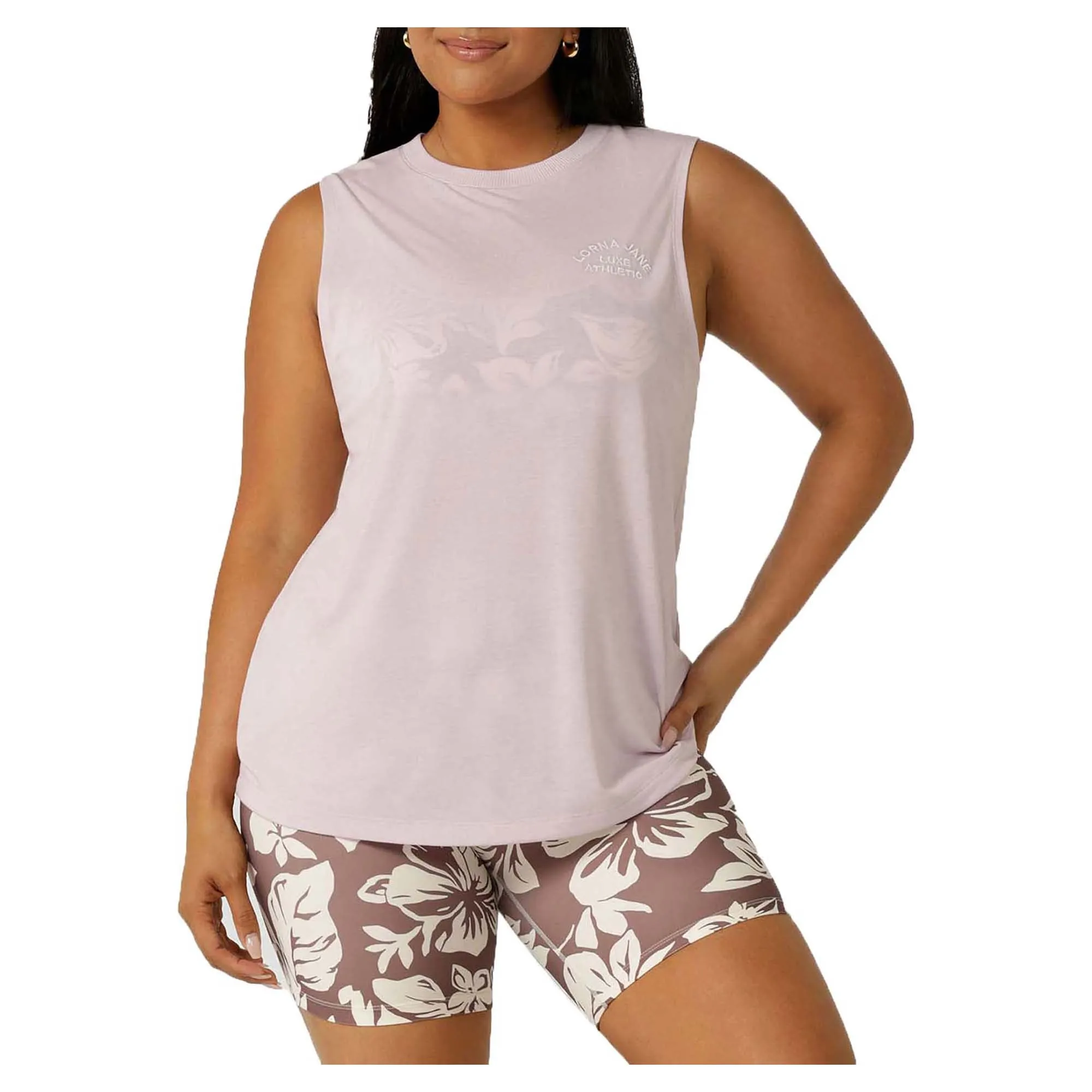 Damen Lotus Muscle Tank