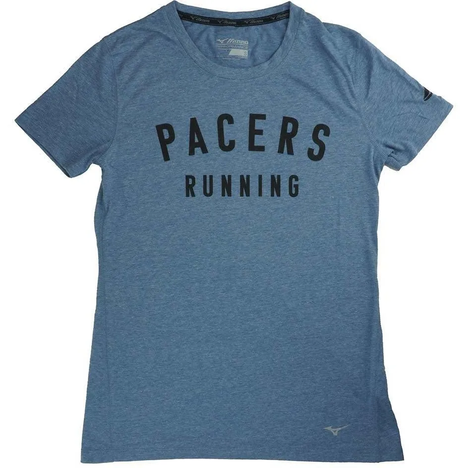Mizuno Pacers Laufshirt mit kurzen Ärmeln für Damen
