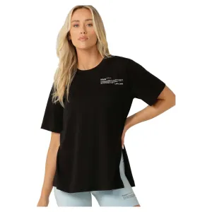 Damen T-Shirt mit Ausschnitt und umwandelbaren Trägern