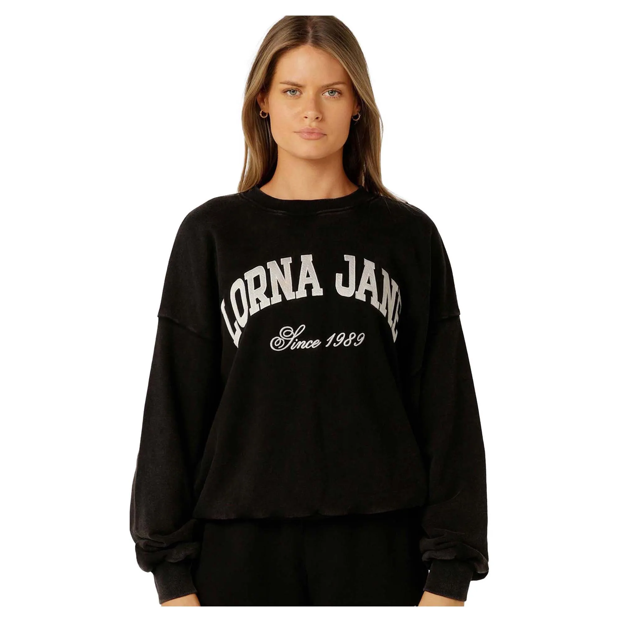Neues Damen-Sport-Washed-Sweatshirt