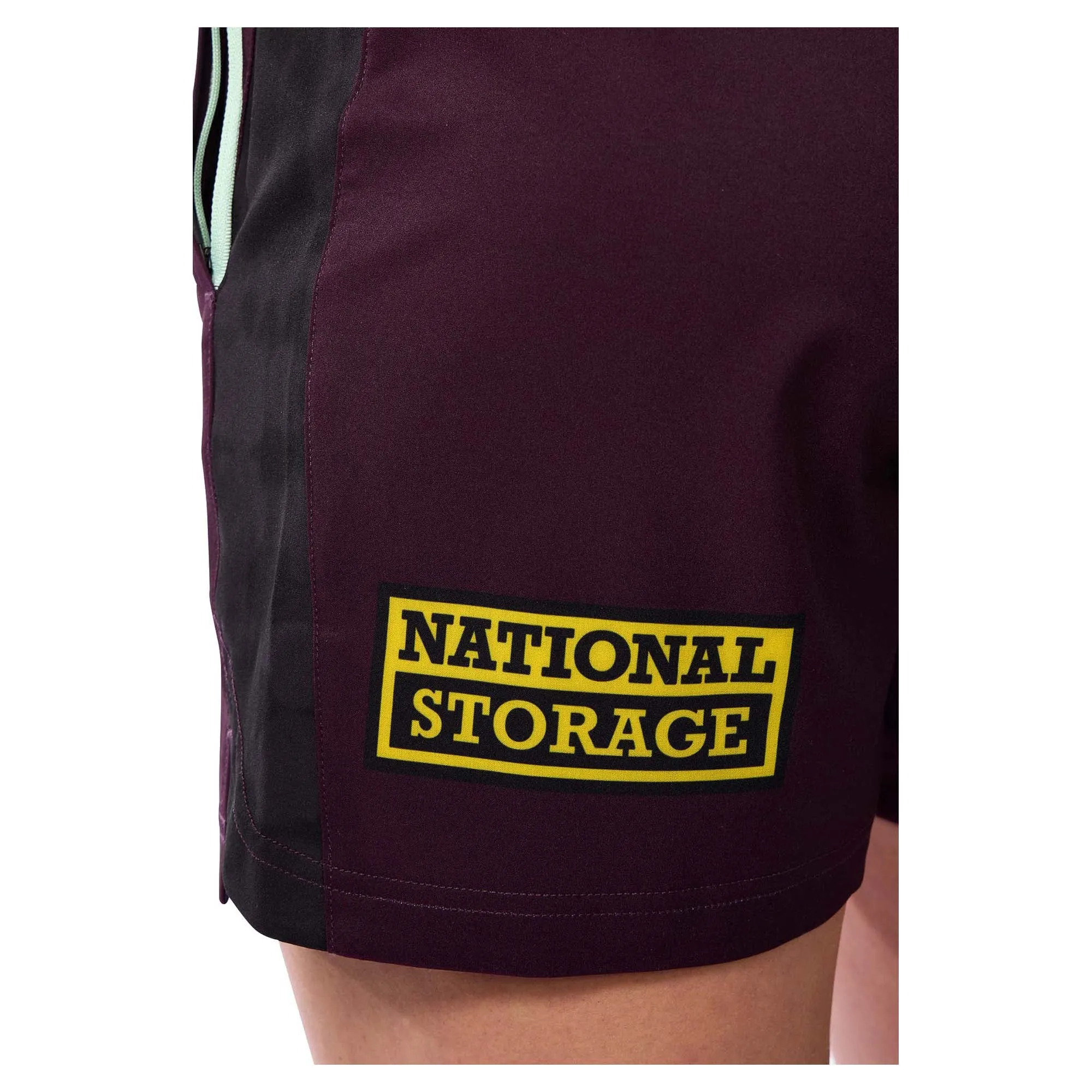 NRLW Damen Brisbane Broncos 2025 Replik Trainingsshorts