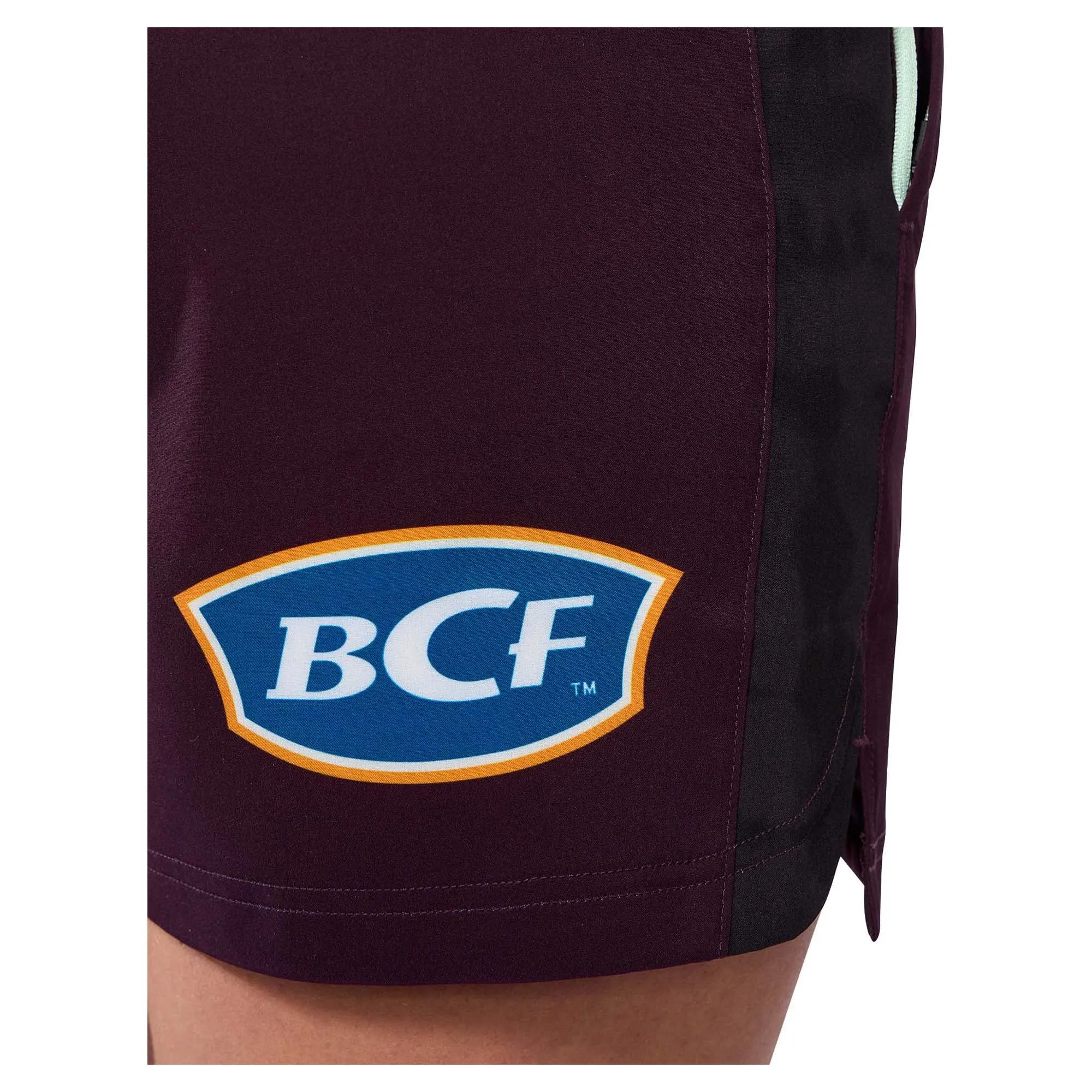 NRLW Damen Brisbane Broncos 2025 Replik Trainingsshorts