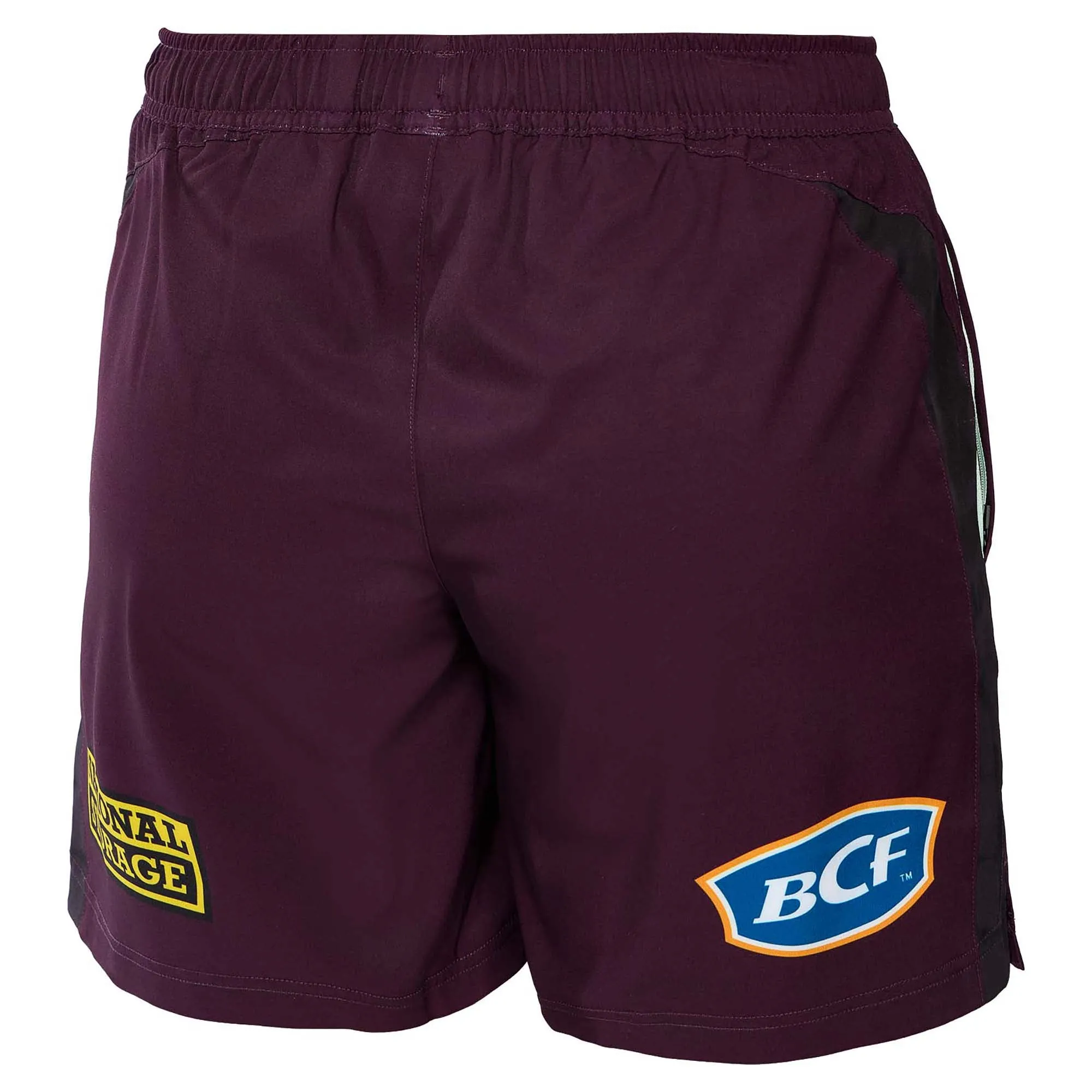 NRLW Damen Brisbane Broncos 2025 Replik Trainingsshorts