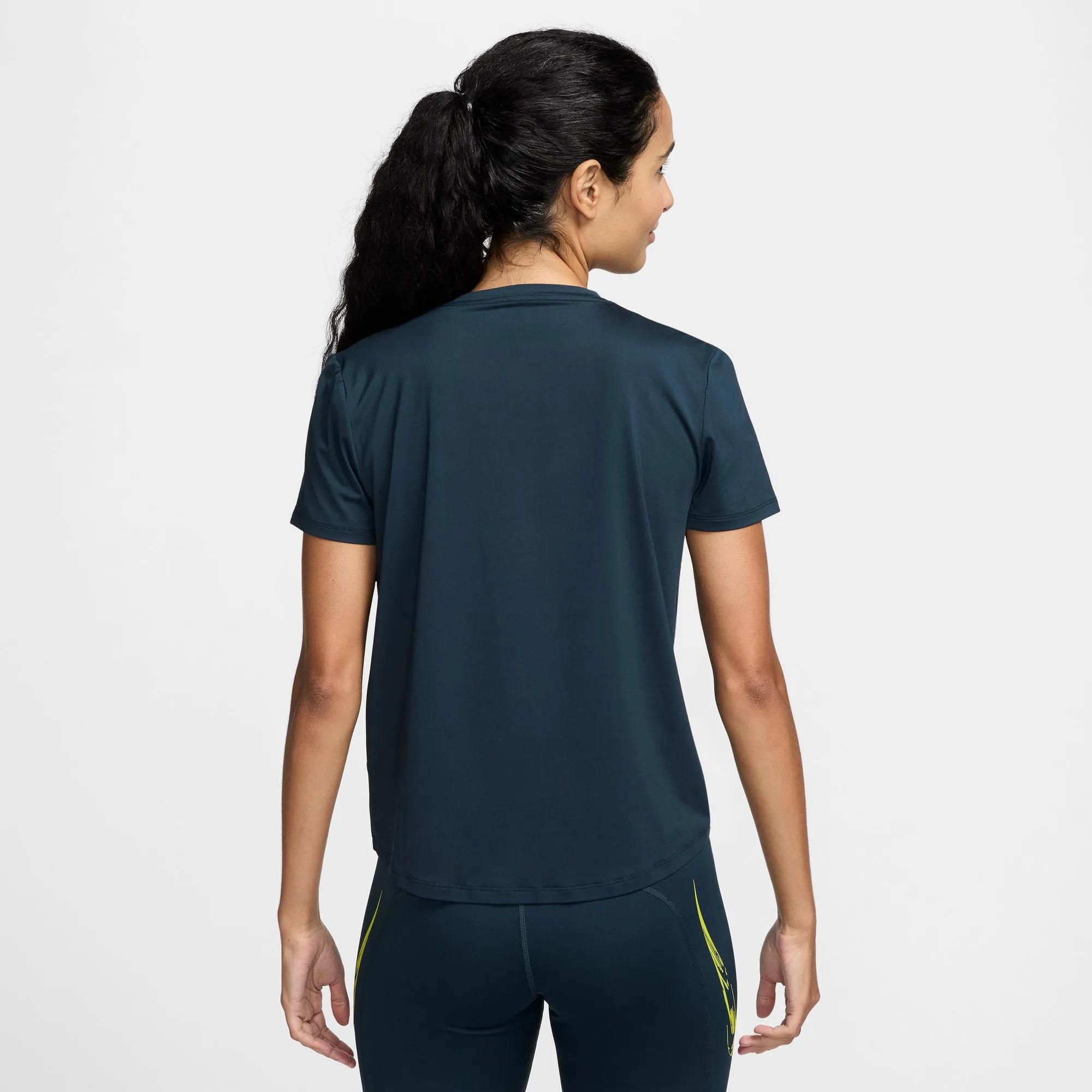 Damen One Dri-FIT Kurzarm-Laufshirt mit Grafik