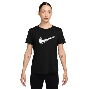 Damen Laufshirt mit kurzen Ärmeln und One Swoosh Design in Dri-FIT Technologie