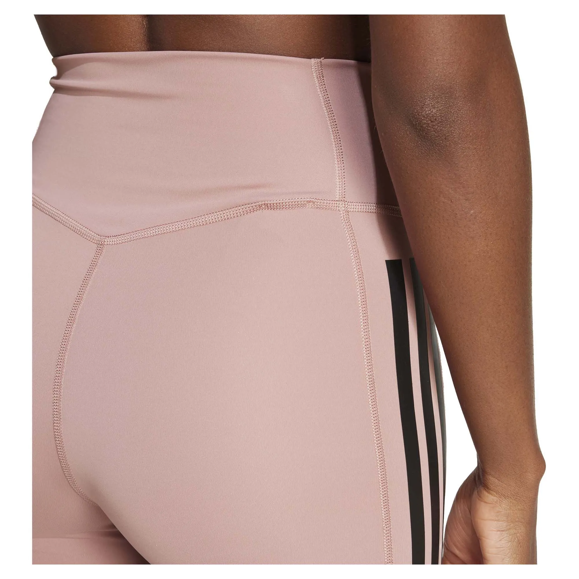 Damen Optime 3-Streifen 1/4 4-Zoll Fahrradshorts
