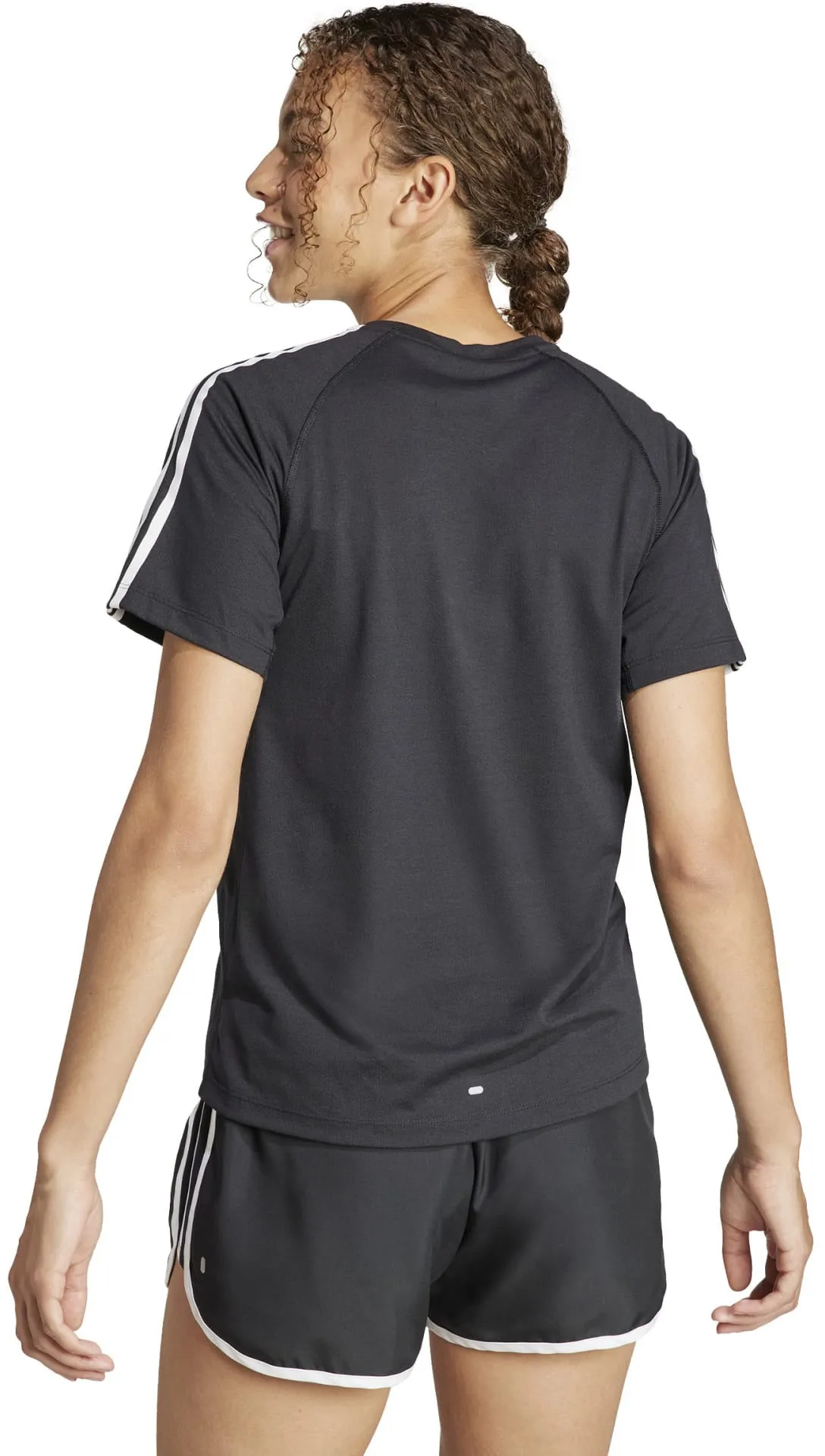 Damen Own the Run 3 Streifen T-Shirt