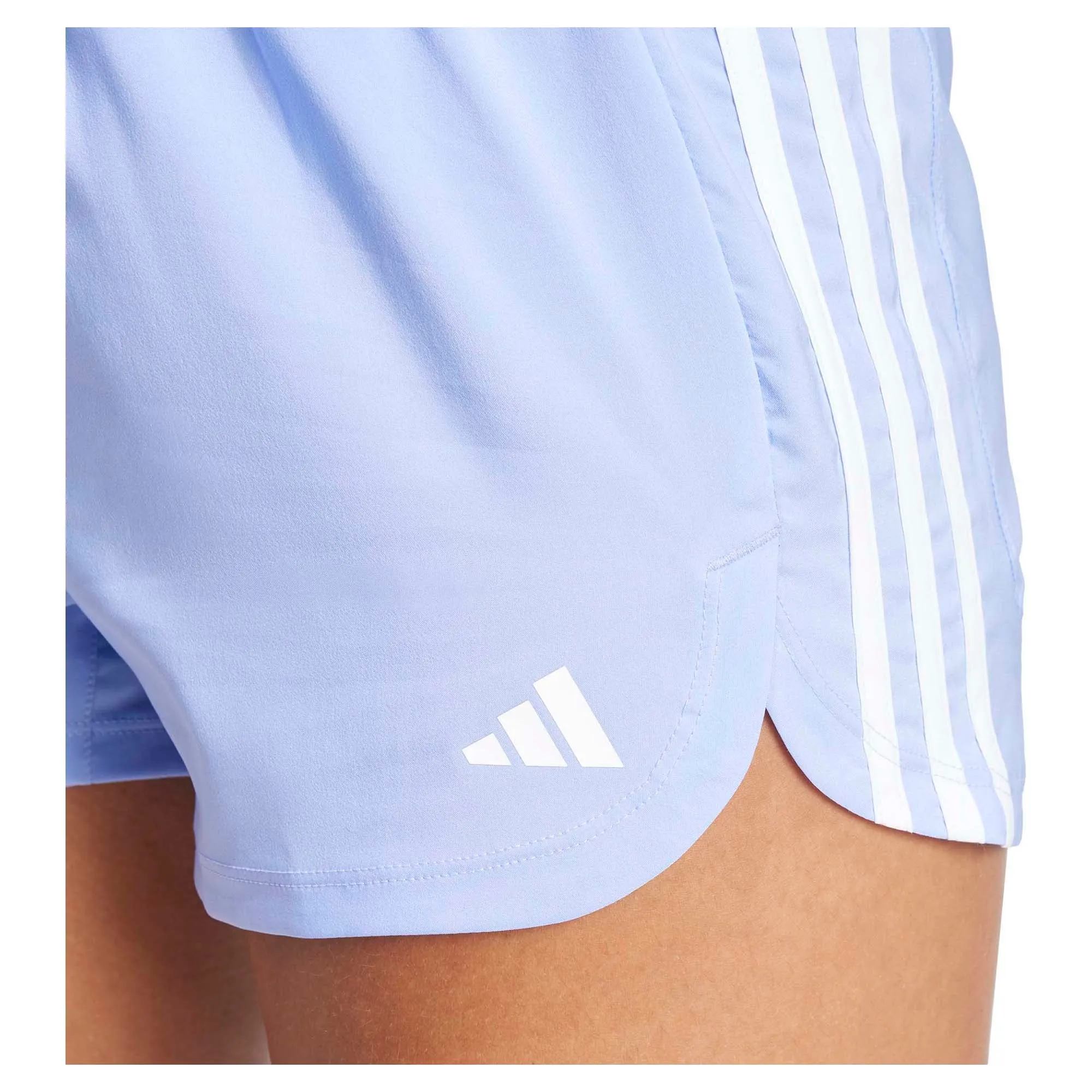 Damen Pacer Woven High Rise Trainingsshorts 3 Zoll