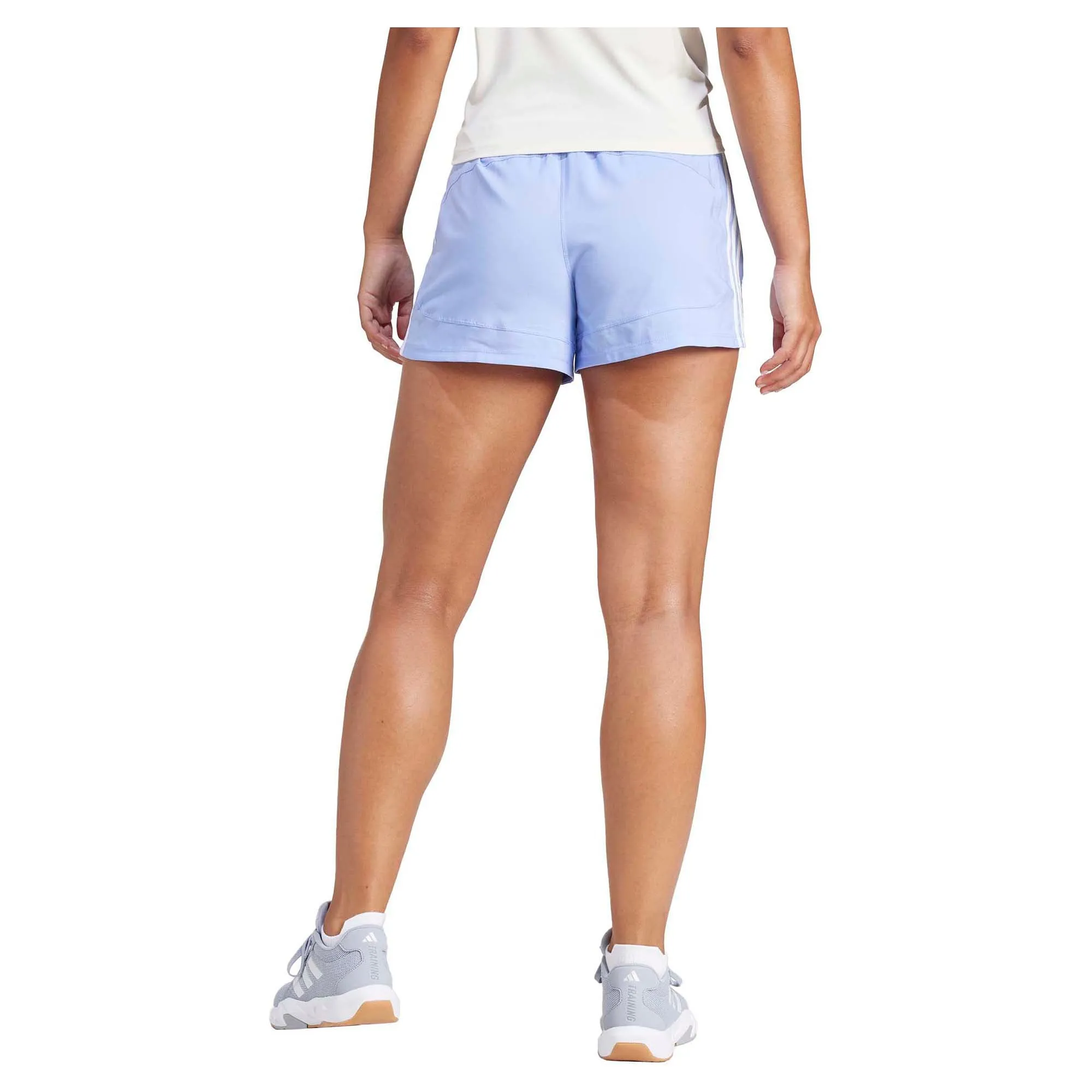 Damen Pacer Woven High Rise Trainingsshorts 5 Zoll
