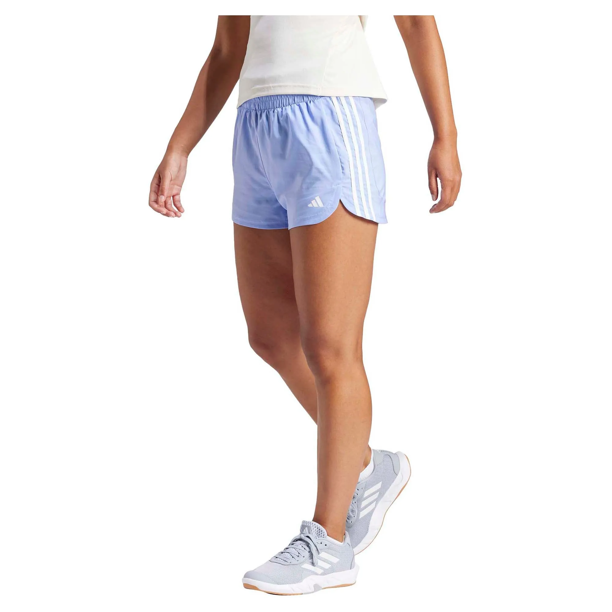 Damen Pacer Woven High Rise Trainingsshorts 5 Zoll