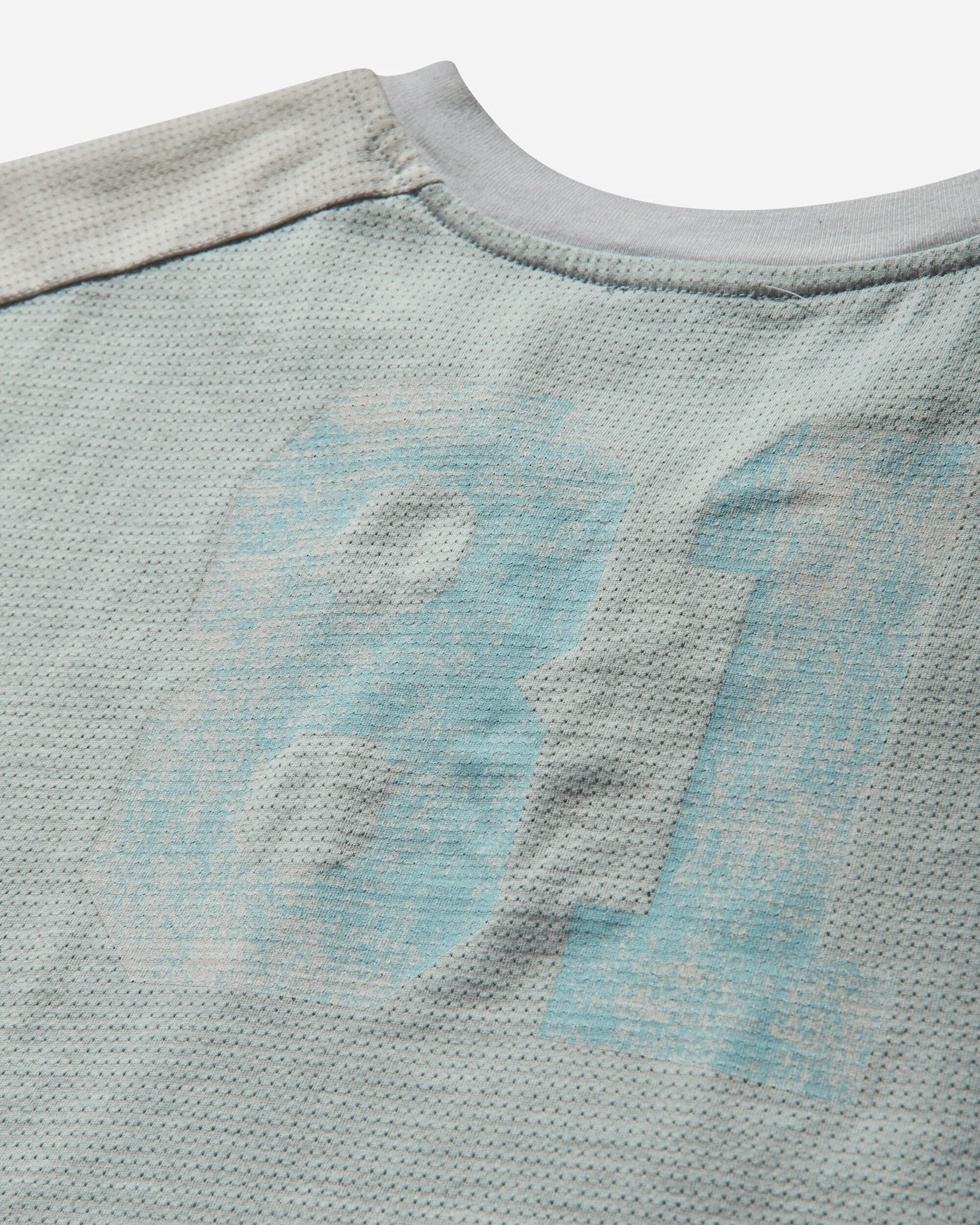 Damen Piqué Mesh T-Shirt Mintgrün