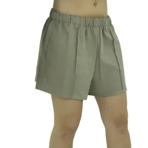 Damen Basic Freizeit-Shorts, Hellkamel