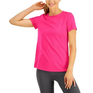 Damen Sportoberteil, Einfarbig, Fuchsia