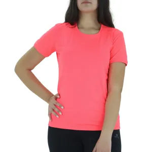 Einfaches Damen-Sporttop, Neon Pink