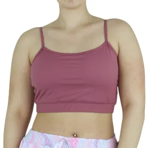 Einfaches Damen-Sporttop, Rosa