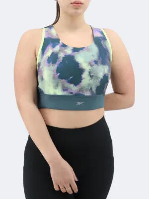 Damen Sportliches Crop Top mit Print, Mehrfarbig