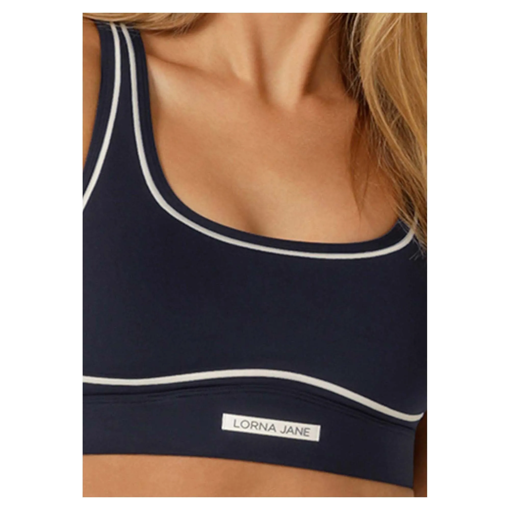Retro Hochsupport Sport-BH für Damen
