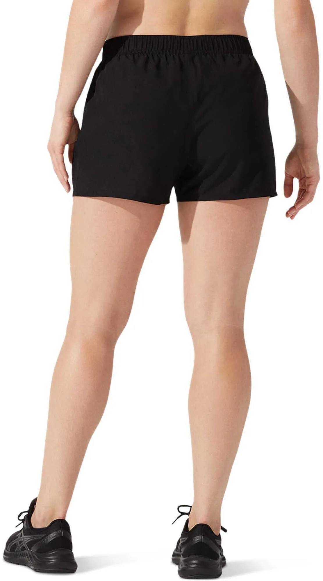 Damen-Silber Shorts 4 Zoll