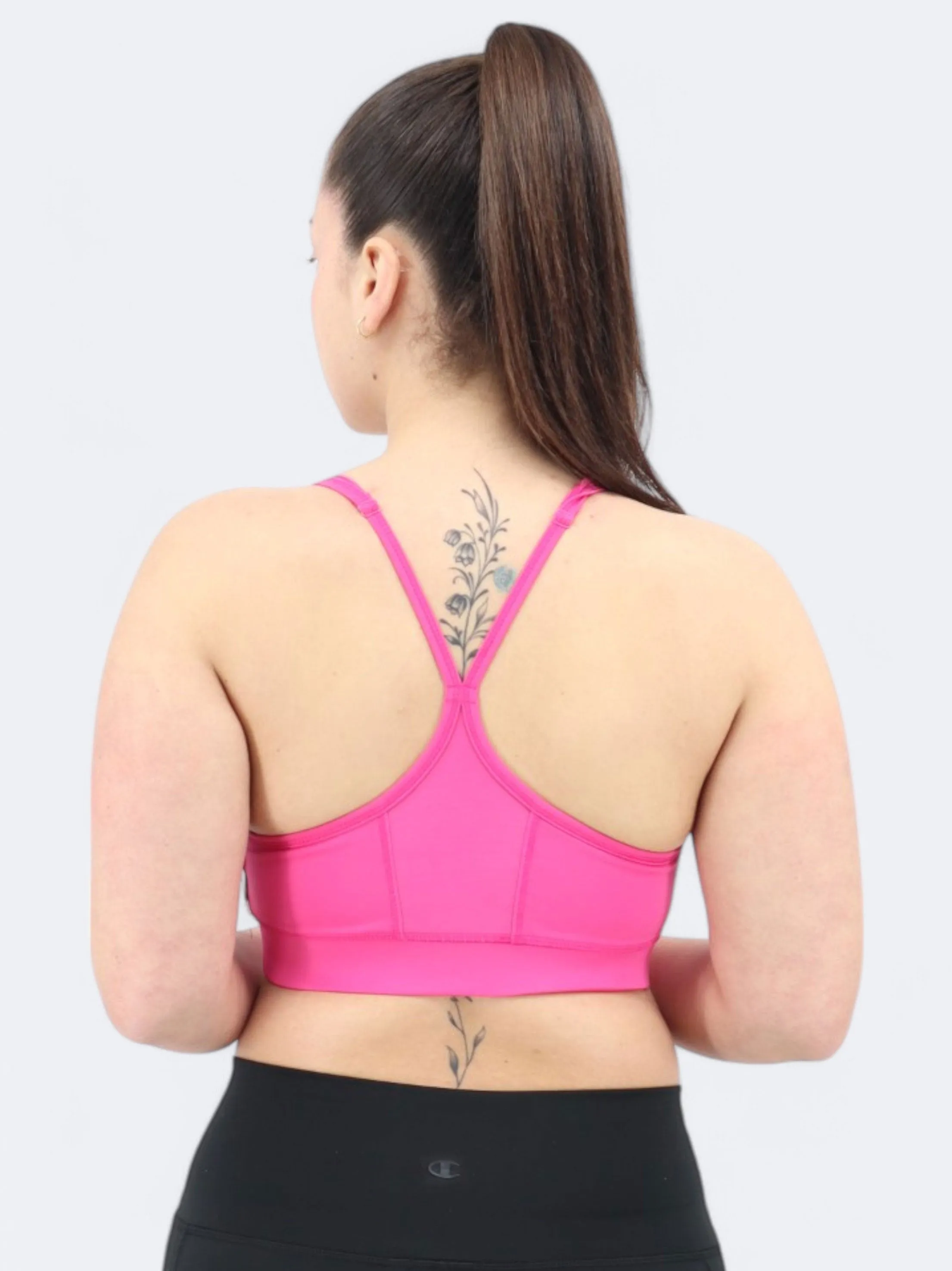 Damen-Sport-Crop-Top, Rosa