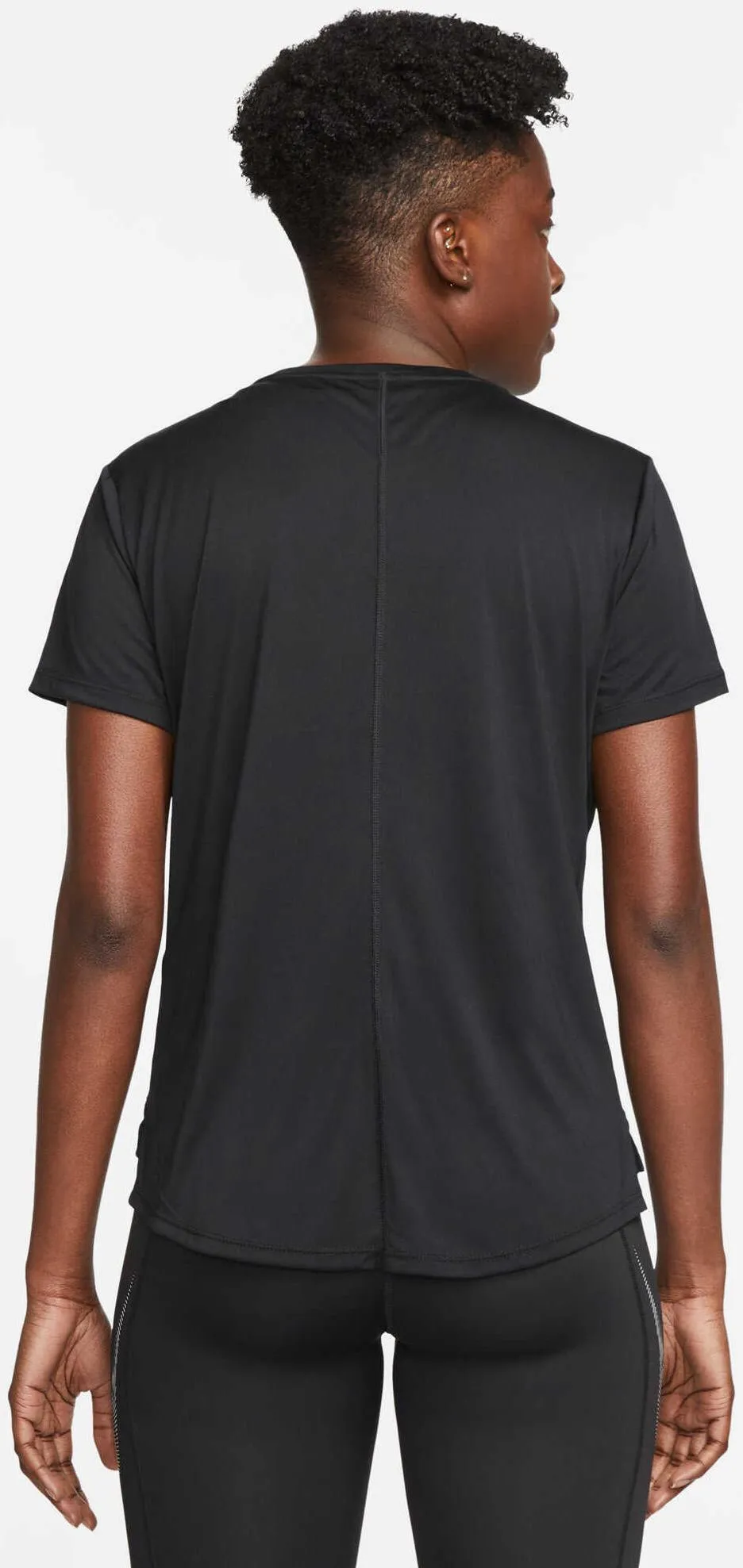 Damens Swoosh Kurzarm-Lauftop